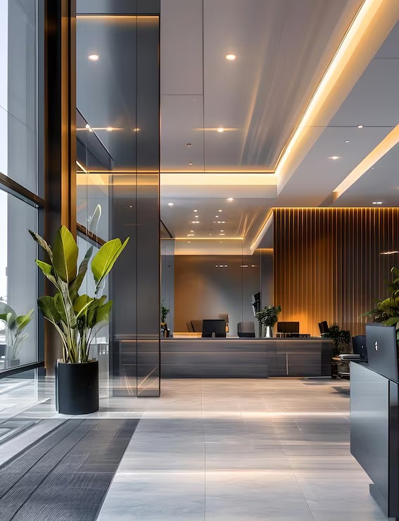 imgi 45 modern office lobby with elegant lighting reception desk best quality exquisite beautiful 1039129 40742